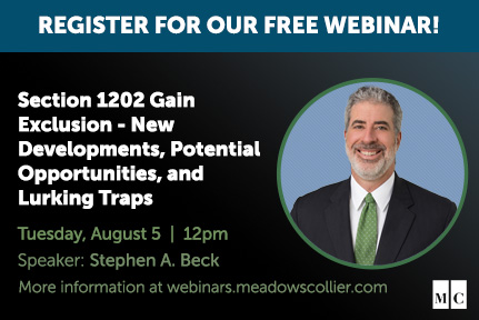 Meadows Collier Webinars