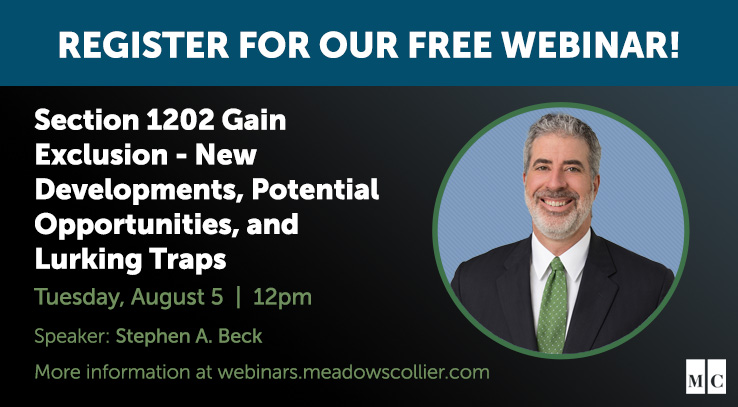 Meadows Collier Webinars