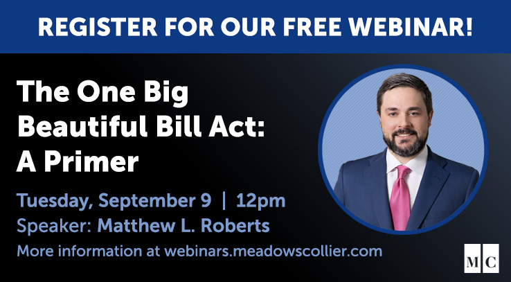 Meadows Collier Webinars